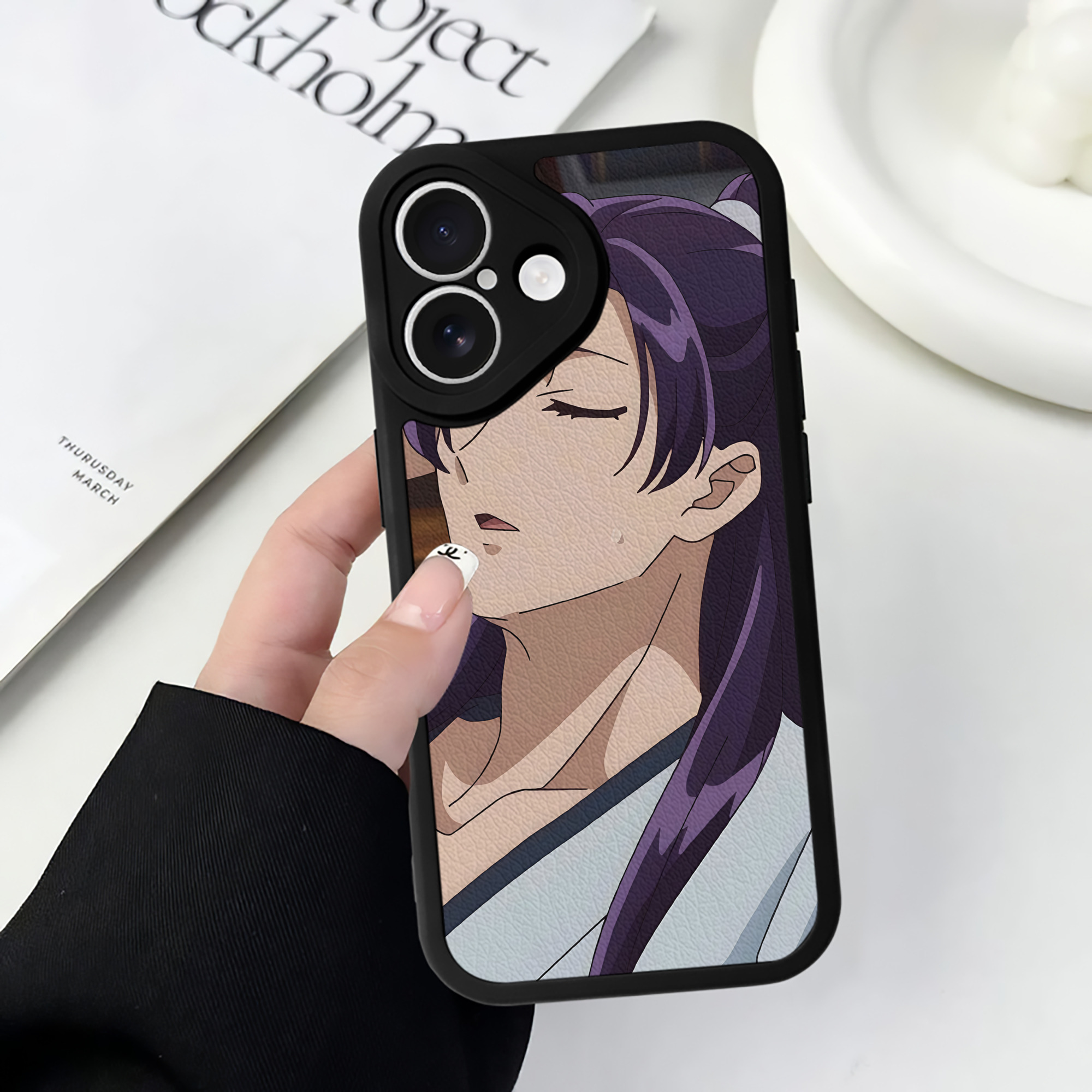 薬屋のひとりごと The Apothecary Diaries 【iPhone 16シリーズ対応】シリコンスマホケース（レザー調） 材質：シリコン